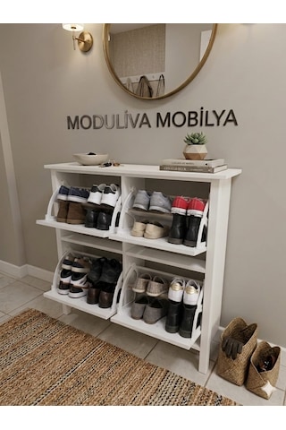 Damla Ayakkabılık Mat Beyaz