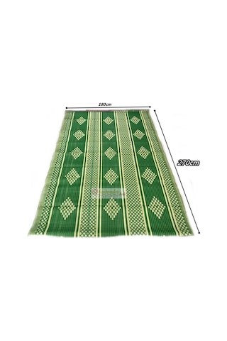 Plastik Hasır Kilim 180x270 Ebat Piknik,cami Hasırı Karışık