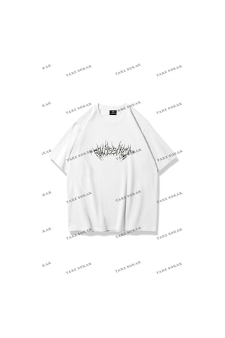 Startmore Unisex Beyaz Basic Beyaz