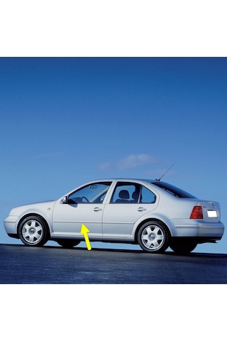 Vw Bora 1999-2005 Sol Ön Kapı Çıtası Boyanır Tip 1j4853515g