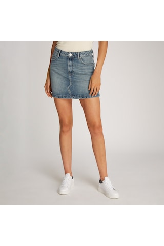 Tommy Hilfiger Dnm Mini Hw Sam Kadın Lacivert Etekdüzww0ww44334 Mavi