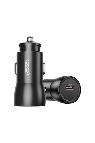 Cc57 Akıllı Metal Tek C Portlu Araç Şarj Cihazı - 25w Pd Hızlı Şarj Type-c Çıkışlı