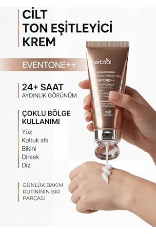 Cilt Beyazlatıcı, Kararma & Leke Karşıtı Krem Koltuk Altı, Diz, Dirsek, Özel Bölge Ve Yüz İçin