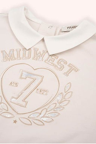 Panço Bej Kız Çocuk Sweatshirt 2511gb08001 Bej