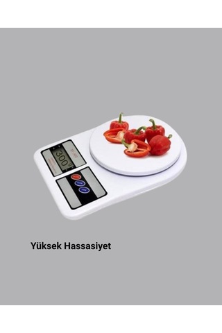 Hepsi Lcd Ekranlı Hassas Dijital Mutfak Terazisi 5kg Kapasite 1g Hassasiyet Najmaddin Diğer