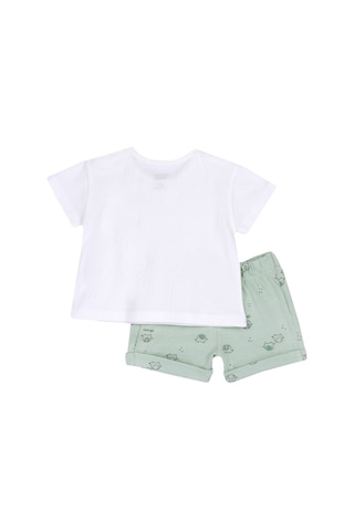 Chicco Takım / T-shirt+pantalon 09073896000000 000051 Lıght Green Açık Yeşil