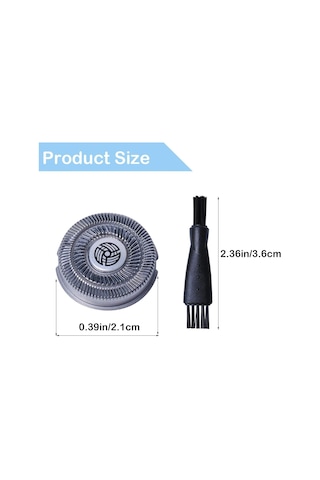 Sw-s7105 Yedek Tıraş Makinesi Başı Bıçakları Sw-s7105 Su Geçirmez Elektrikli Tıraş Makinesi Islak Ve Kuru Temiz Fırçalı Döner Tıraş Makineleri