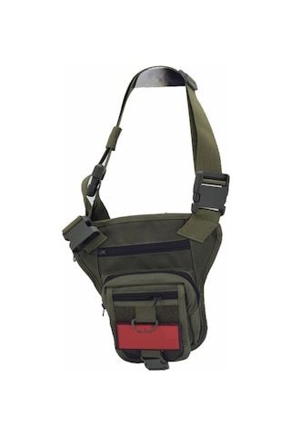 Tabancalık Bel Bacak Omuz Çantası Yeşil