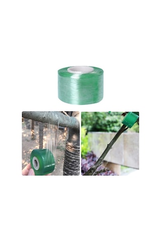 4cm, 250 Metre, Esnek, Ağaç Çiçek Aşılama Bandı, Folyosu, Pvc Vinil,