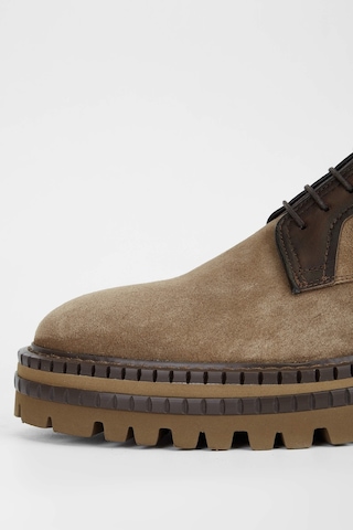 Tamer Tanca Erkek Hakiki Deri Casual Ayakkabı 537 3248 Erk Ayk Sk23/24 Tutun Suet/ant Bej