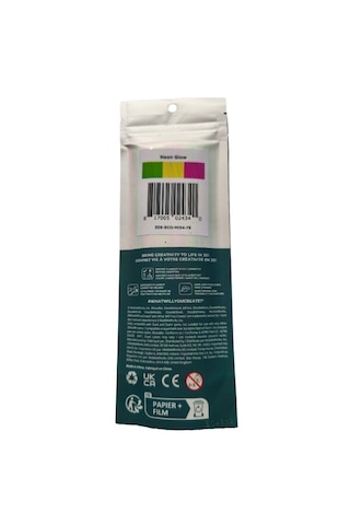 Start+ Eco Pla Neon Glow 3d Kalem İçin 75 Çubuk Filament - 3ds-eco-mıx4-75 Neon Glow