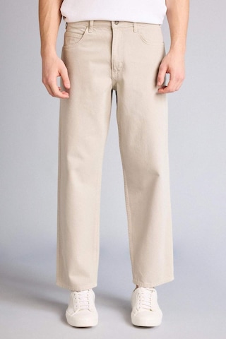 Defacto Loose Fıt Pantolon Bej