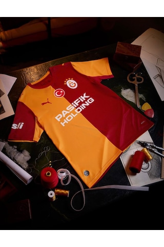 Galatasaray S.k. Parçalı Forma 26/27 İç Saha Parçalı 5 Yıldızlı Erkek Forma Sarı - Kırmızı