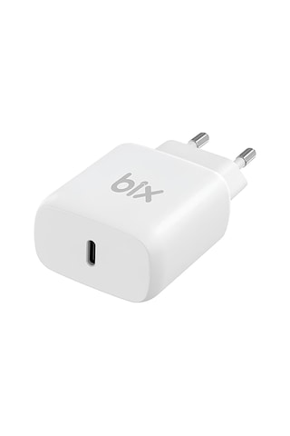 Bix BX-PD20TA 20W Type-C PD Hızlı Şarj Adaptörü