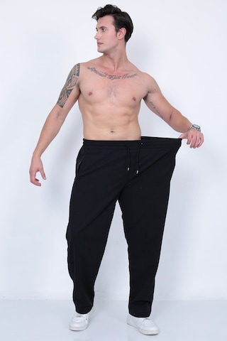 Lukitus Erkek Büyük Beden Eşofman Altı Siyah