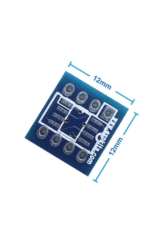 5 Adet Soıc8 To Dıp8 Smd Çevirici Pcb Sop8 Elektronik Devre Kart