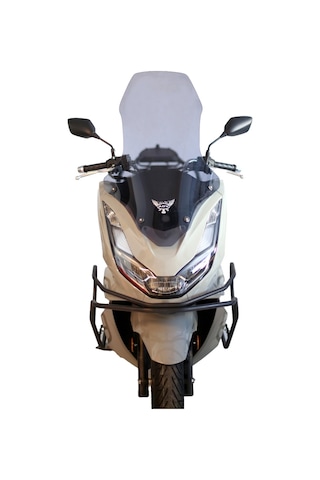 ABV Honda PCX Füme Tur Camı 79 x 57 CM (21-24) + Bağlantı Ekipmanı