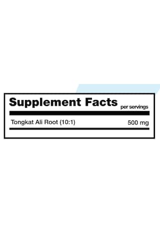 Tongkat Alı 500 Mg 60 Kapsül Sade