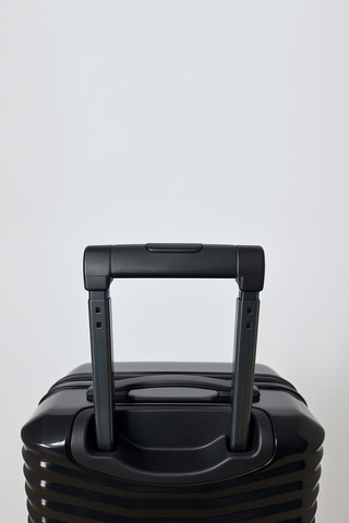 Kabin Boy %100 Polikarbon Valiz Parlak Siyah 1819 Siyah