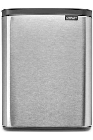 Brabantia Bo Fpp Matt Steel Çöp Kutusu 12lt Çelik