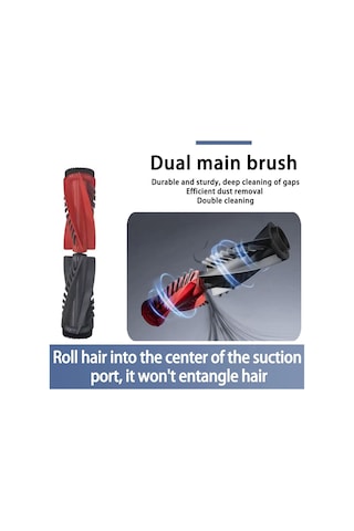 Leasetake Roborock Saros 10r / G20s Ultra Robot Süpürge Parçaları İçin Yedek Aksesuarlar Ana Yan Fırça Hepa Filtresi