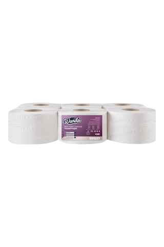 Wanda Soft Maxi Cimri İçten Çekmeli Tuvalet Kağıdı 5 Kg 6'lı - 2 Katlı