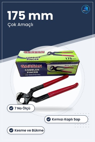 Kerpeten 7 No 175 Mm Kesme Bükme Sıkıştırma Hırdavat Manuel El Al
