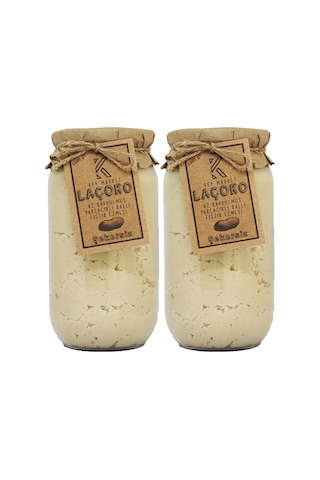 Laçoko Doğal Az Kavrulmuş(Çiğ)Parçacıklı Ballı Fıstık Ezmesi 2 KG
