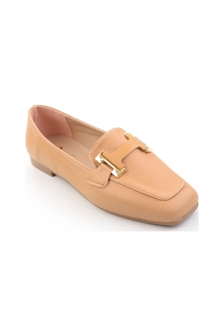 Bambi Camel Kadın Loafer Ayakkabı K01641022709