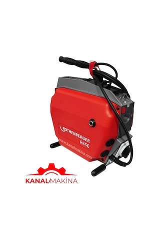 Rothenberger R650 Kanal Gider Açma Tıkanıklık Açma Makinesi