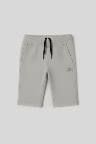 Tommylife Taş Standart Fit Basic Performans Erkek Çocuk Şort - 11303 Taş