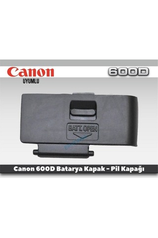 Tewıse Canon 600D Uyumlu Batarya Kapak - Pil Kapağı