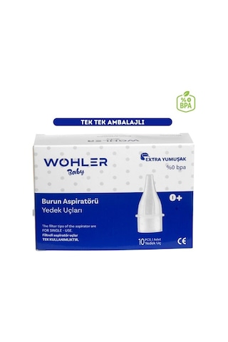 Wohler Nazal Burun Aspiratörü Yedek Uç 10 'lu ( Otribebe Uyumlu )
