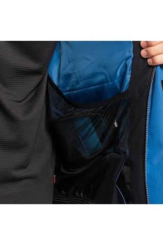 Quıksılver Quiksilver Mission Solid Jk Erkek Mavi Snowboard Ceketi Bpcw Mavi