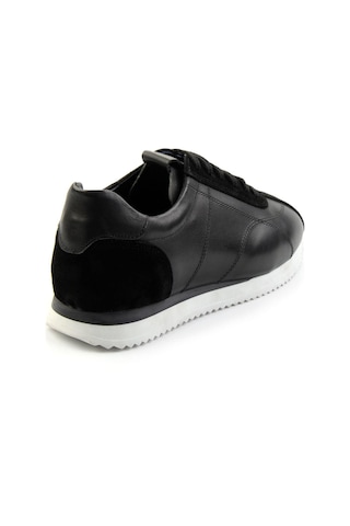 Bambi Siyah Leather Erkek Sneaker E01440030102 Siyah