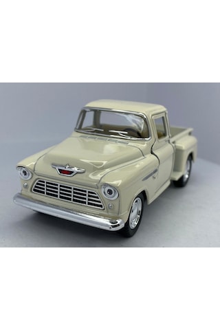 Kinsmart 1955 Chevy Stepside Pick-up 1 32 Çek Bırak Model Araba