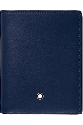 Mont Blanc Montblanc Meisterstück Compact Cüzdan 6 Cc 131695 Lacivert