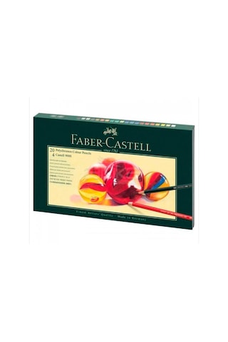Faber Castell Polychromos Profesyonel Kuruboya Set 20 Renk