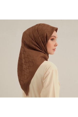 Armine E00oa0444082 74 Armine Lyocell Eşarp 1 Kahverengi