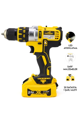 Dawreek 10 MM Çelik Mandren Vidalama DWD5P