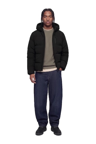 Jack & Jones 12298858 Jjbecks Puffer Sn Mont Siyah