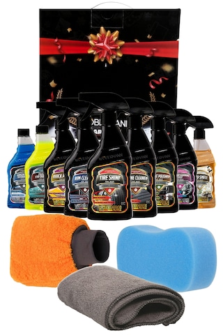 Wöbermann 12li Araba Oto Yıkama Temizlik Bakım ve Seti