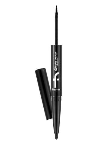 Flormar Extreme Tattoo Duo Akmayan Kajal Göz Kalemi & Dipliner 001 Black