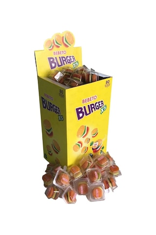 Bebeto Burger Xs Şekerleme 10 G 80 Adet