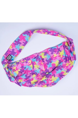 Pawstar Rosea Camouflage Crossbody Küçük Irk Köpek Çapraz Taşıma Çantası