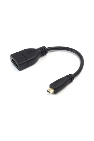 Micro Hdmi To Hdmi Çevirici Görüntü Ve Ses Aktarım Kablosu 15 Cm
