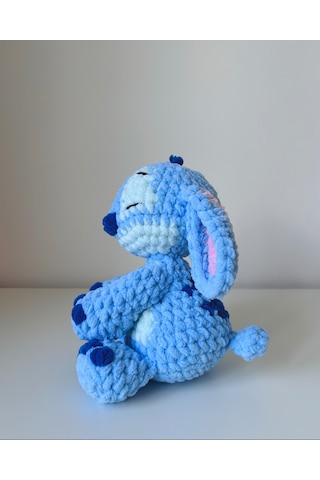 Stitch Peluş Oyuncak Mavi - Pembe