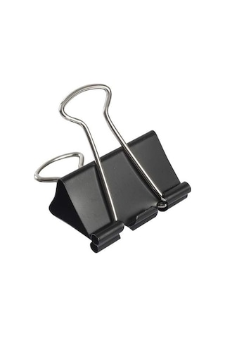 Kraf Kağıt Kıskacı Bınder Clıps 32 Mm 432g 12'li