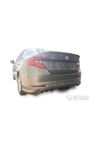 Kit Garaj Fiat Egea Spoiler Plastik Boyalı