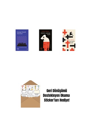 Everest Açıkhava 24 - Denemeler + Nefes Almak İçin Ciltli + Papazın Kızı Ciltli + Okuma Sticker'ları